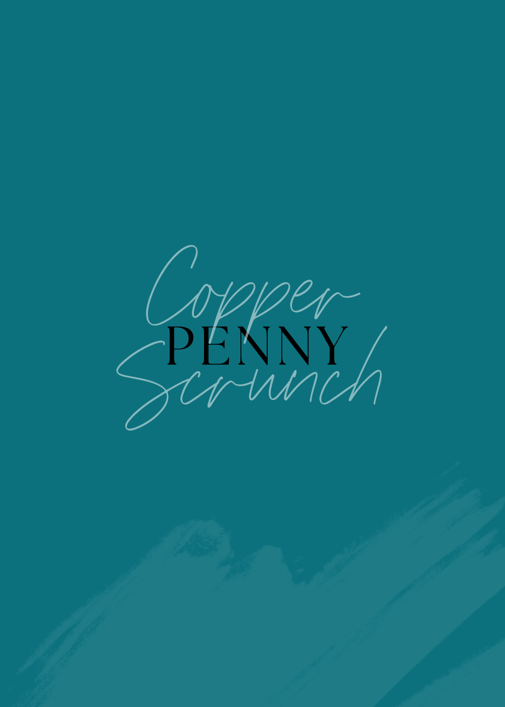 Copper Penny Scrunch