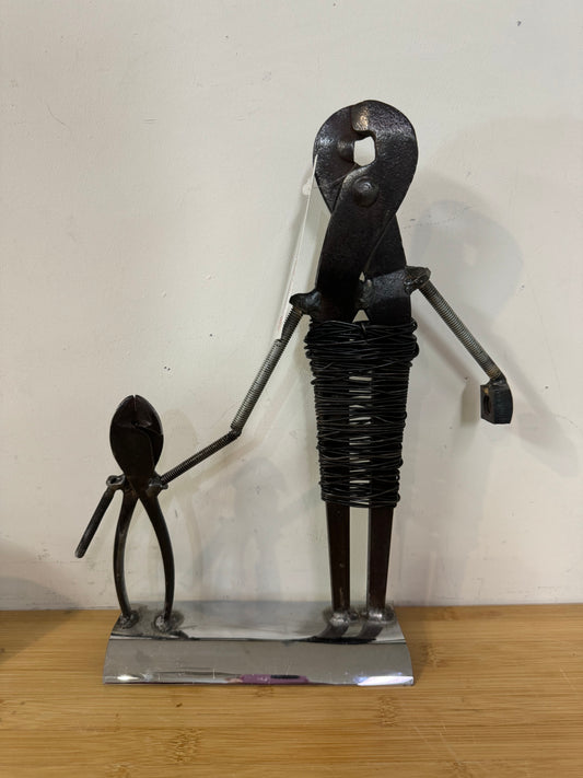 Metal Art Wire Woman