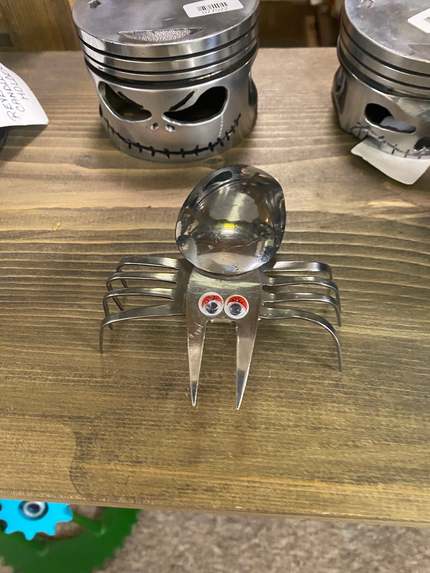 Metal Art- Spoon Spider