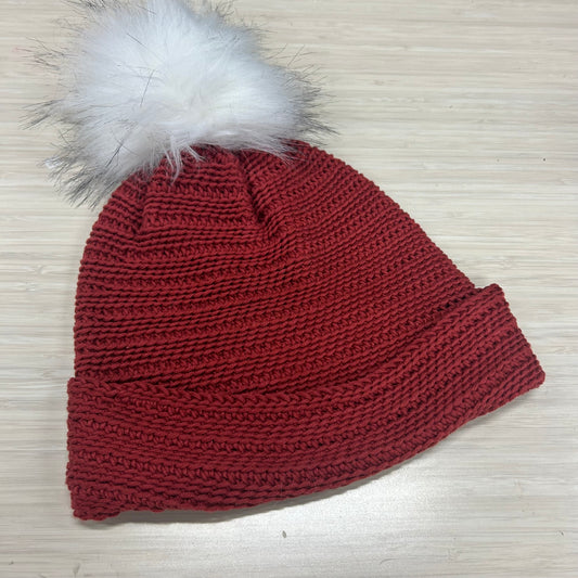 Reversible Beanie-Warm Red