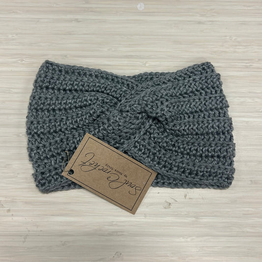 Twist Headband-Gray