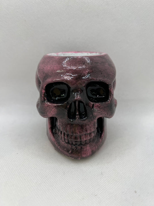 Concrete Medium Pink Skull