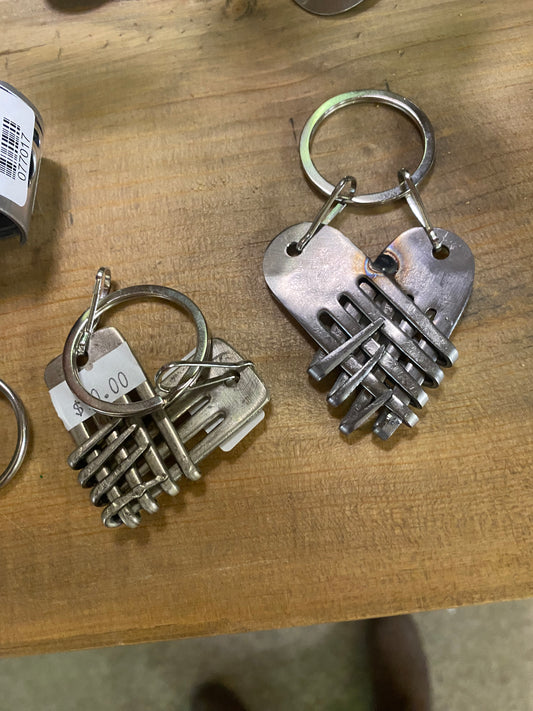 Metal Art- Fork Keychain