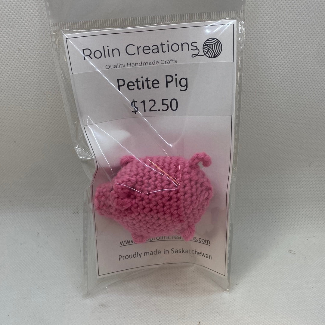 RC Stuffie- Pink Petite Pig