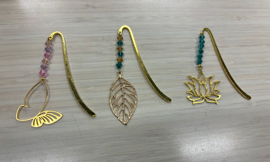 Gold Hook Bookmarks