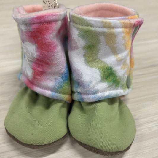 Booties - 9-12mo - Tye Dye