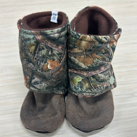 Booties - 18-24mo - Brown Camo