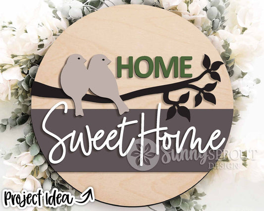 3D PROJECT - Home Sweet Home Birds