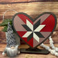 2034 - Barn Quilt Heart