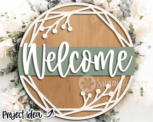 3D PROJECT - Welcome Wreath
