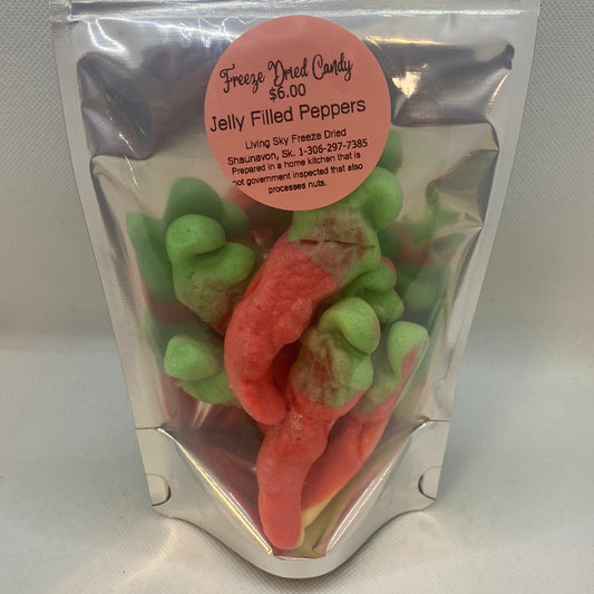 Freeze Dried- Jelly Filled Peppers