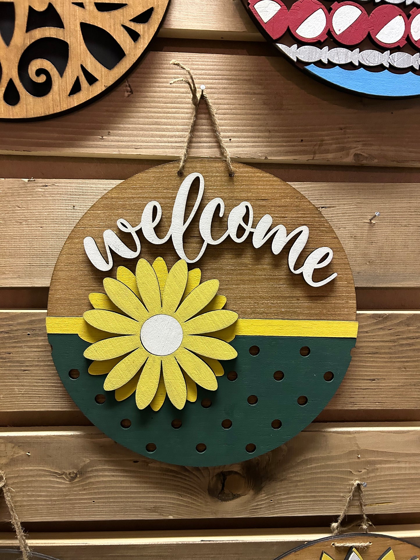3D PROJECT - Daisy Welcome Round