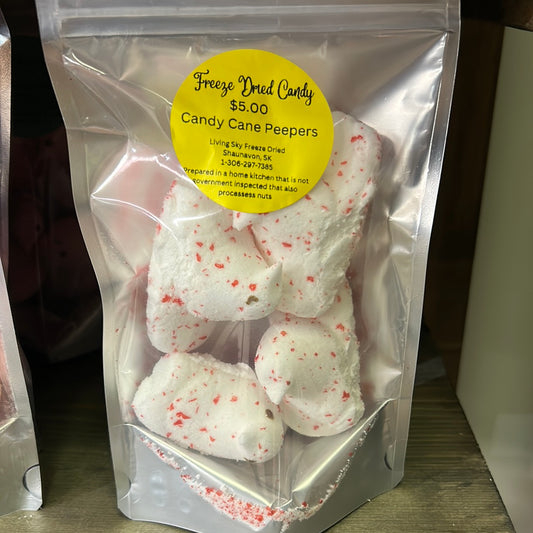 Freeze Dried - Peepers - Candy Cane
