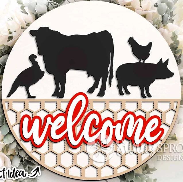 3D PROJECT - Welcome Farm Animals