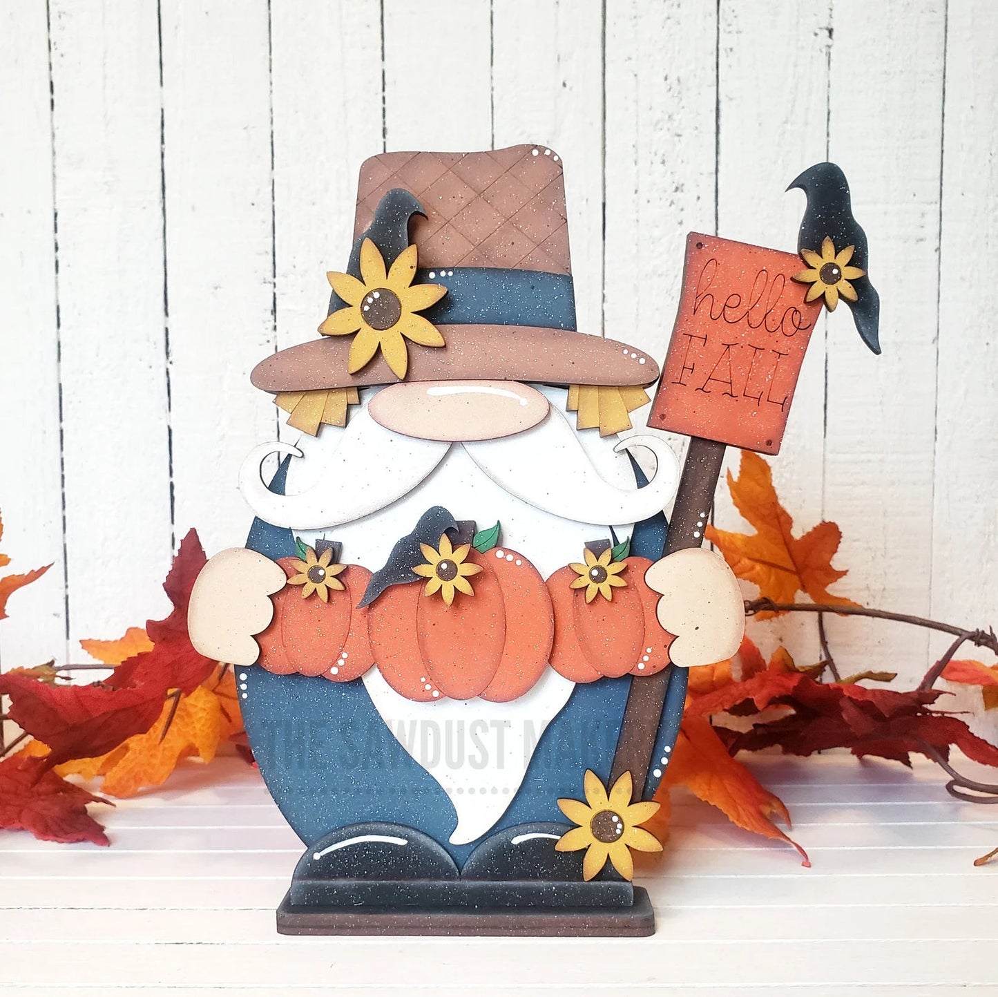 3D PROJECT - Fall Pumpkin Gnome