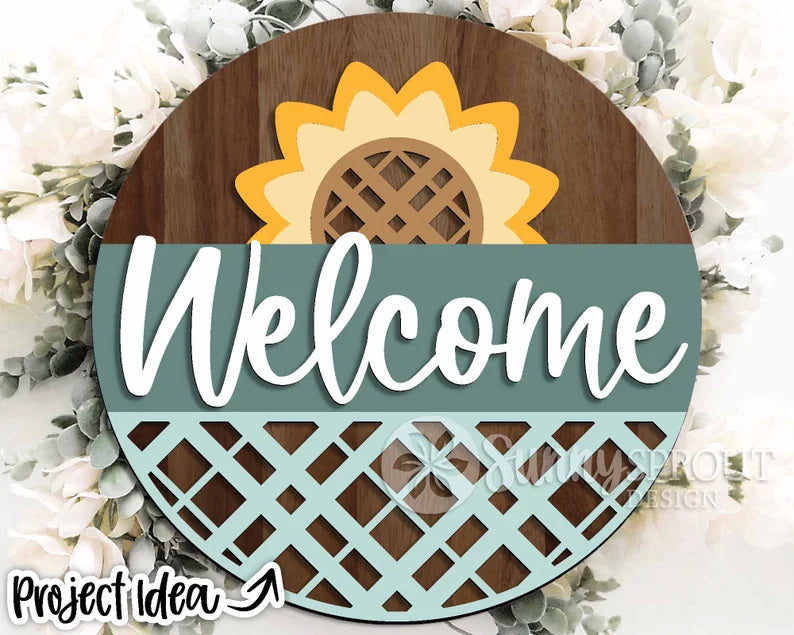 3D PROJECT - Sunflower Welcome