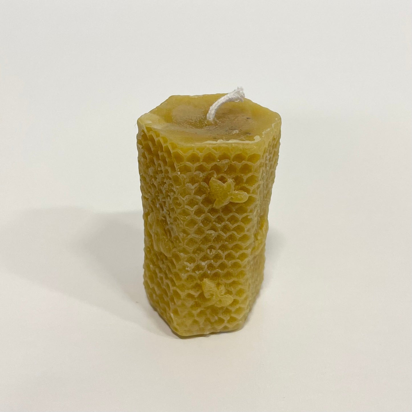 Decorative Pillar Beeswax Candle - 1