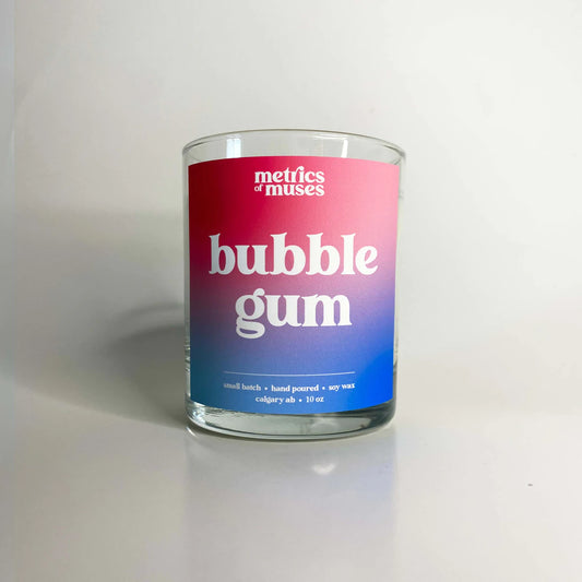 10oz Candle - Bubble Gum