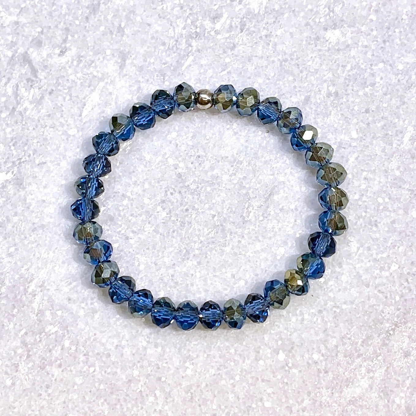 B365-SS Kid’s Blue Shimmer Bracelet