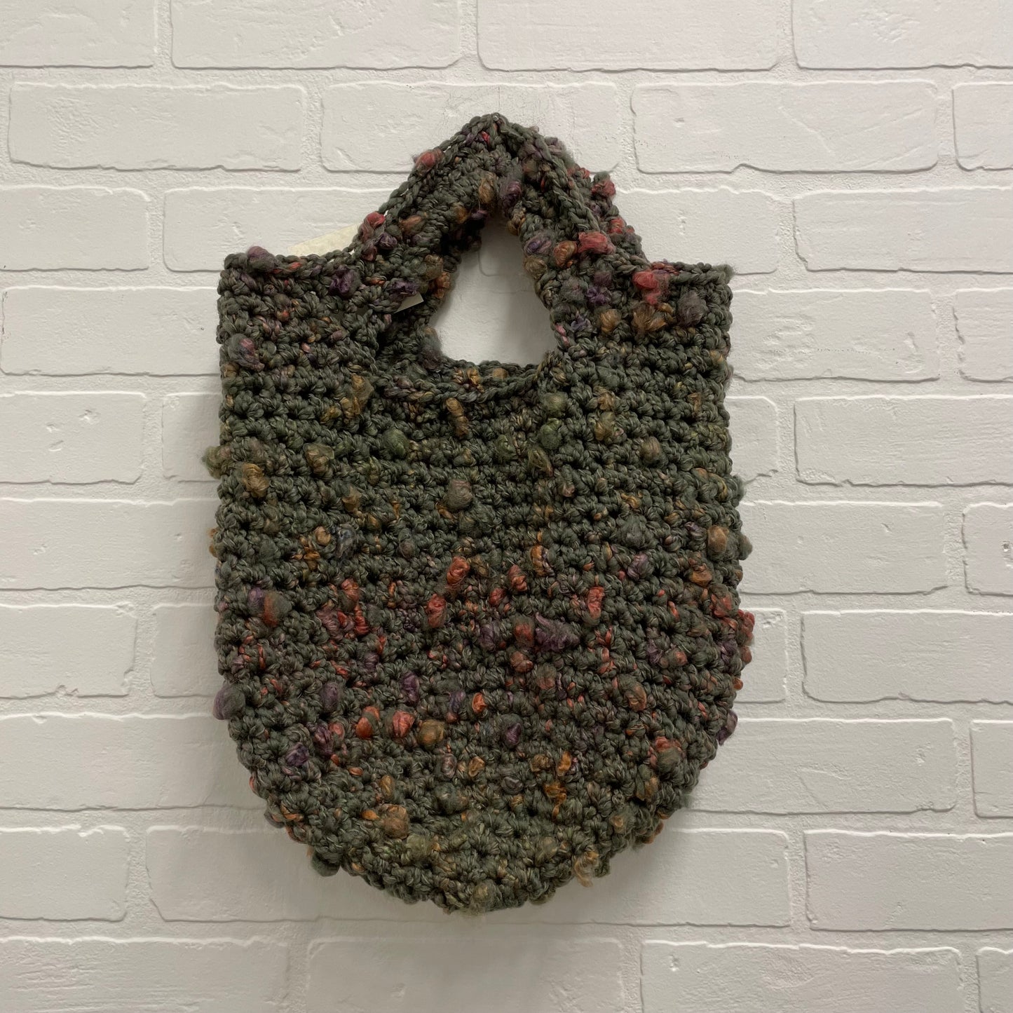 Knit Bobble Bag