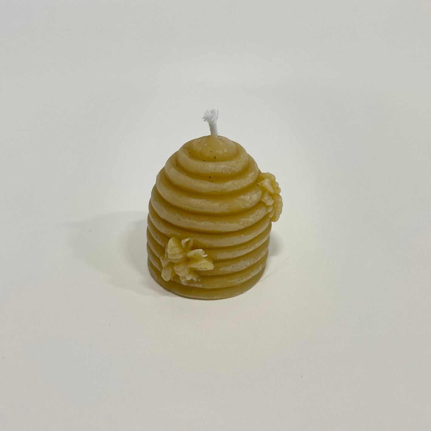 Small Beehive Beeswax Candle