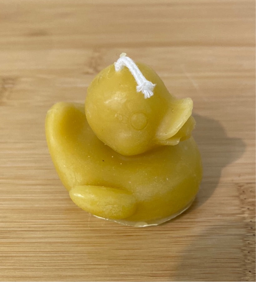 Duck Beeswax Candle - 1