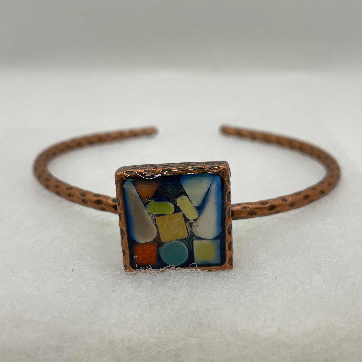 Copper Mosaic Bracelet