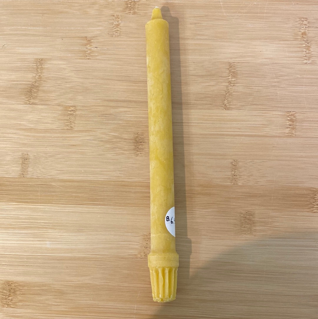 Beeswax - 10” Tapered Candle