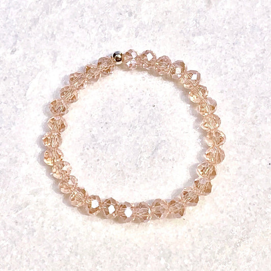 B363-SS Kid’s Pink Shimmer Bracelet