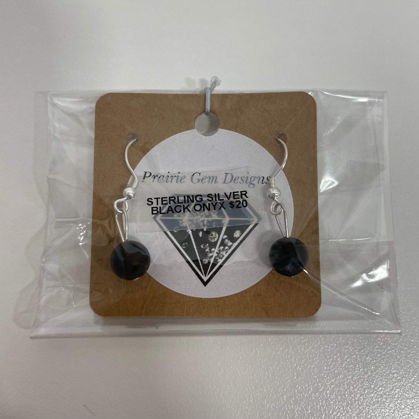 Gemstone Earrings - Black Onyx
